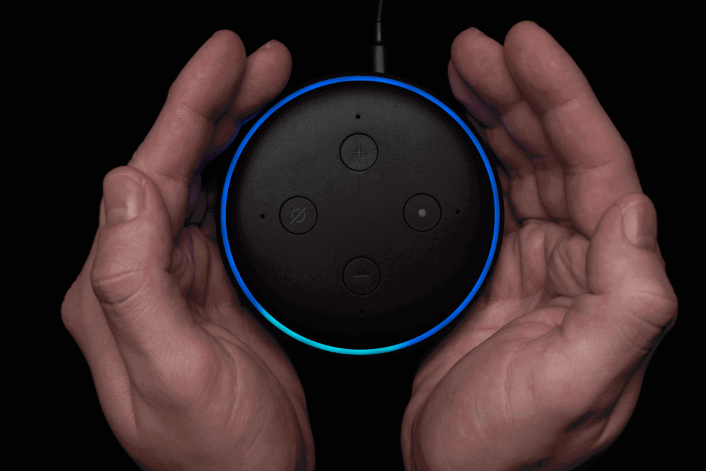 Carrying an echo dot, but is it really portable?