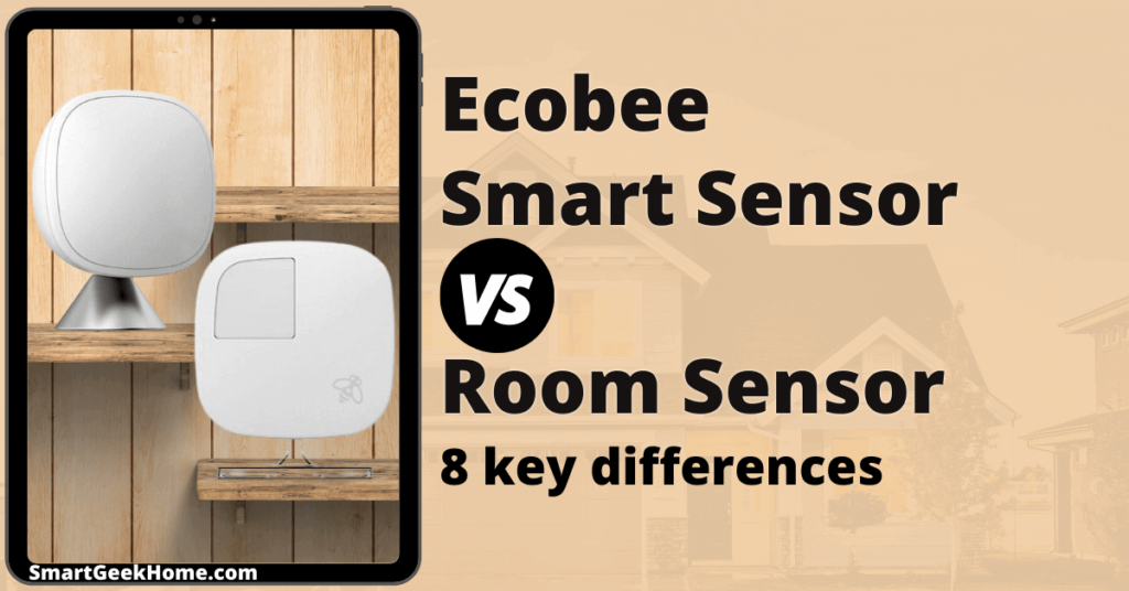 Ecobee smart sensor vs room sensor: 8 key differences