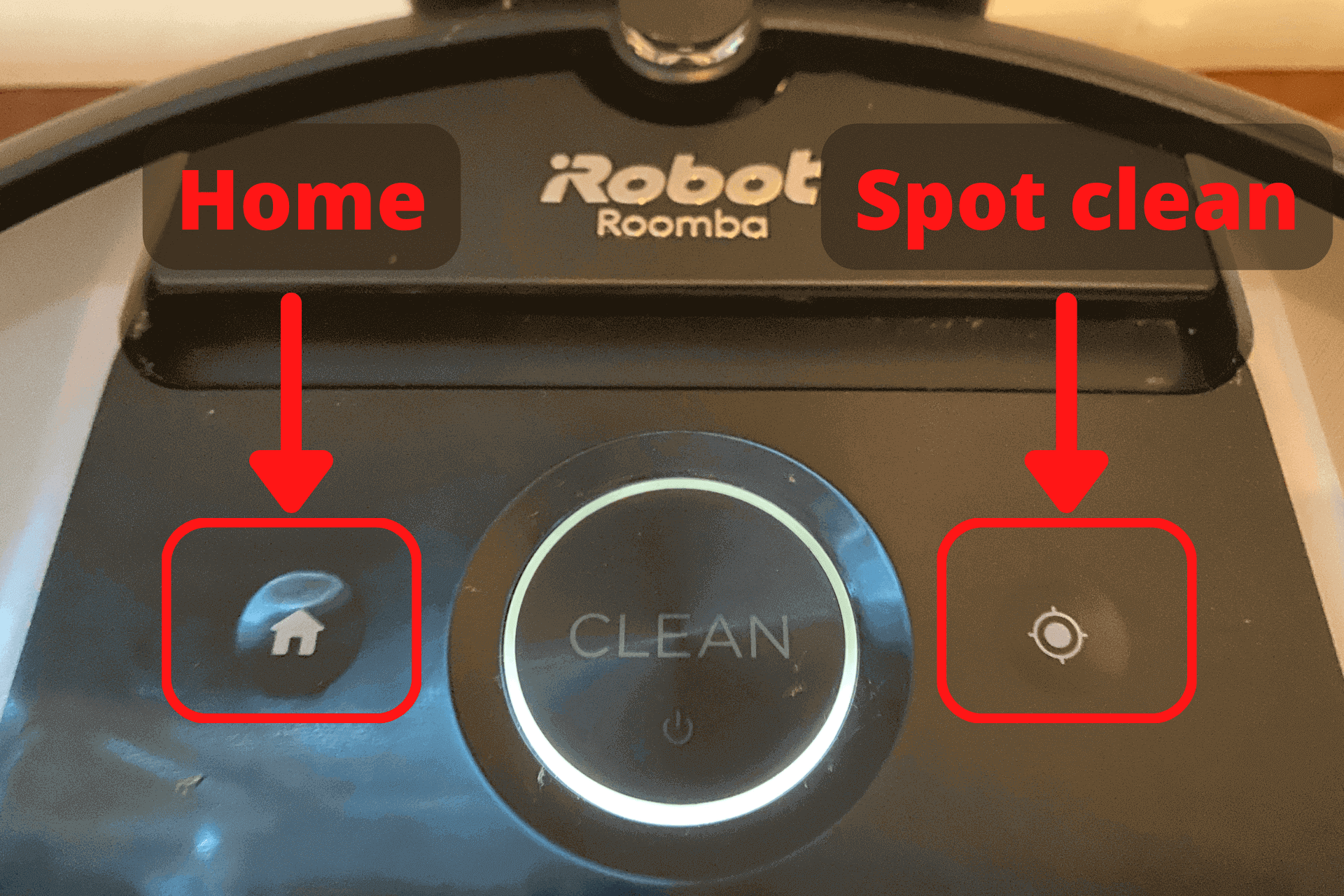 Roomba Buttons 