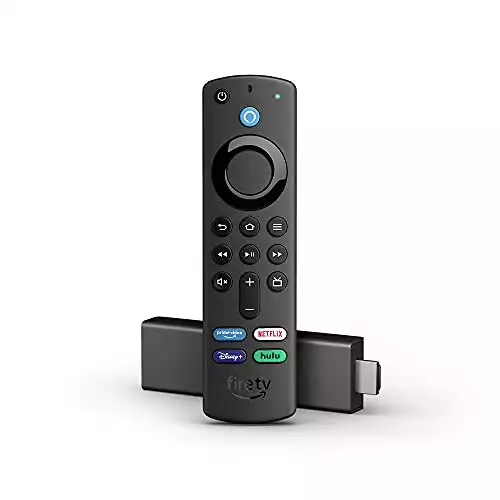 Fire TV Stick 4K, brilliant 4K streaming quality, TV and smart home controls, free and live TV