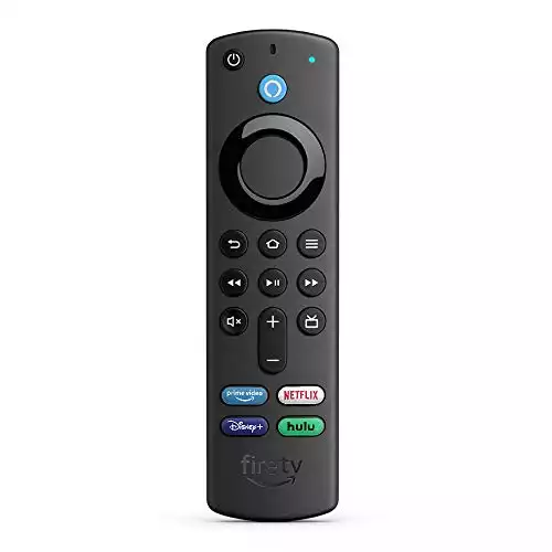 Alexa Voice Remote (3rd Gen) with TV controls, Requires compatible Fire TV device, 2021 release