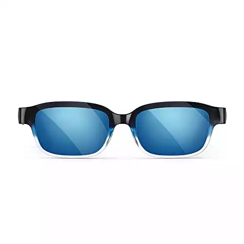 Echo Frames (2nd Gen) | Smart audio sunglasses with Alexa | Pacific Blue with polarized sunglass lenses