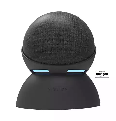 Made for Amazon Battery Base, in Black for Echo Dot (4th generation) Not compatible with previous generations of Echo or Echo Dot (1st Gen, 2nd Gen, or 3rd Gen).