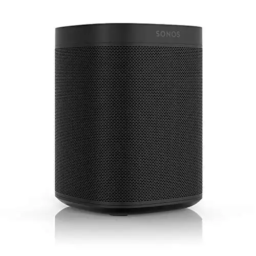 Sonos One (Gen 2) - Voice Controlled Smart Speaker with Amazon Alexa Built-in (Black)