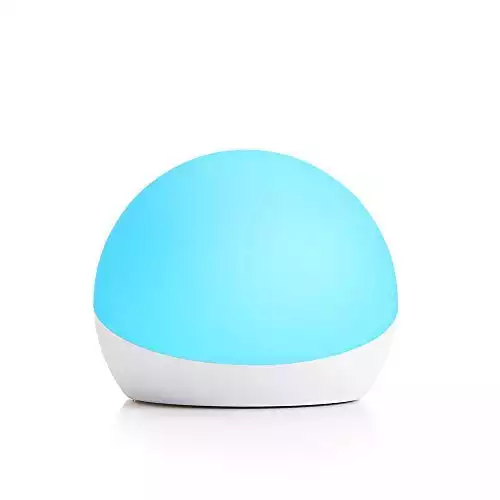 Echo Glow - Multicolor smart lamp for kids, a Certified for Humans Device – Requires compatible Alexa device